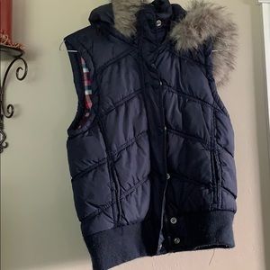 Navy Winter Vest
